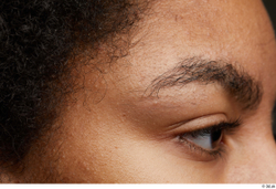 Eye Cheek Hair Skin Woman Black Slim Studio photo references